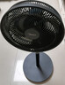 美的（Midea）【超级单品】七叶轻音立式电风扇家用柔风落地扇台式桌面小型风扇大风量节能摇头宿舍电扇 SAF30AB 实拍图
