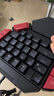 MageGee 战斧2 左手机械键盘 电竞游戏专用台式笔记本电脑键盘 RGB背光宏按键机械键盘 黑红混搭 青轴 实拍图