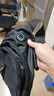 【已售300万】新款男女皮革触感胸包休闲时尚牛津布单肩包斜挎包 双层-黑色（热销款） 实拍图