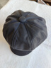 UKUHPK帽子女秋冬季韩版百搭毛呢鸭舌贝雷帽显脸小保暖八角帽大头报童帽 E-719CH黑色毛呢B标八角帽 M(56-59cm) 晒单实拍图