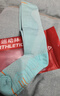 匹克青少年速干儿童足球袜长筒训练压力袜护腿马拉松健身跑步骑行湖蓝 实拍图