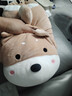 名创优品（MINISO）趴姿系大号趣味狗狗公仔毛绒玩偶玩具抱枕布娃娃生日礼物女卡其色 实拍图