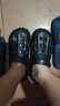 洁丽雅手术室专用洞洞鞋男士夏季外穿防滑EVA防臭沙滩凉鞋包头医用拖鞋 黑色 【C款｜5.0CM轮胎底】 42-43 【标准码】 实拍图