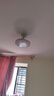 美的（Midea）风扇灯一体餐厅吊扇灯led卧室隐形扇叶三防护眼灯具熟睡风包安装 实拍图