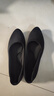 老北京布鞋女单鞋平底上班鞋牛筋底软底一脚蹬工作鞋职业黑色布鞋 黑色 38 实拍图