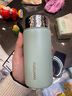 富光 保温杯小巧可爱便携少女316不锈钢迷你水杯简约保温瓶礼物送女友 水月绿228ml+升级316L内胆 实拍图