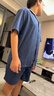 蕉内棉棉301H睡衣男士春夏翻领纯棉短袖短裤家居服套装情侣款居家服 实拍图