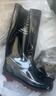 胜丽 雨鞋高筒胶鞋男防滑耐磨 户外雨天夜间带反光条 水鞋雨靴 40码 1双 实拍图
