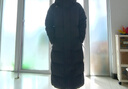 迪桑特（DESCENTE）迪桑特SKI STYLE系列HEAT NAVI男女款长款鹅绒运动羽绒服 女子BK-黑色-D5492SDJ52 XS (男160/女155) 实拍图