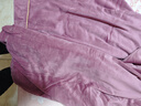 曲果（QUGUO）品牌睡衣女士秋冬季长袖海岛绒冬天薄款绒质秋冬款开衫家居服套装 9937嫣紫色 2XL 【建议140-160斤】 实拍图