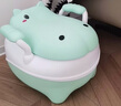 小哈伦儿童马桶婴儿坐便器婴幼儿尿盆小孩宝宝小便器升级3D软垫托帕绿 实拍图