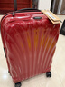 新秀丽（Samsonite）经典贝壳拉杆箱男女超轻盈旅行行李箱升级版 红色 CS2 20英寸 可扩展 实拍图