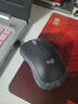 罗技（Logitech）M221 轻音鼠标 无线鼠标 办公鼠标 对称鼠标 带无线微型接收器 雾霭蓝 实拍图