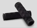 TEAEGG自行车把手把套山地公路车橡胶把手防滑车把变速单车骑行装备配件 双通波纹防滑把套【黑色】一对装 实拍图
