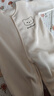 爱宝适婴儿连体衣秋冬双面摇粒绒外出服男女宝宝加绒哈衣爬服T217 80cm 实拍图