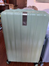 汉客行李箱女拉杆箱男大容量镇店之宝双层拉链密码箱子旅行箱24英寸绿 实拍图
