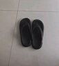 大嘴猴（paul frank）人字拖男士夏季软底沙滩鞋女士夹趾室内居家凉拖鞋 黑色 42-43  实拍图