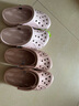 CROCS卡骆驰洞洞鞋贝雅男鞋女鞋轻便耐磨一脚蹬拖鞋休闲鞋|10126 卡其色-260 37 /38(230mm) 实拍图