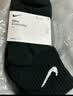 耐克（NIKE）2026年中性U NK EVERYDAY LTWT ANKLE 3PR袜子 SX7677-010 M 实拍图