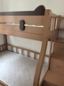 可颜上下铺床儿童床男孩女孩卡通高低床子母床双层床小户型实木上下床 柜梯款 上床宽100  下床宽120 实拍图