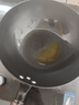 九鼎铸匠【旗舰店】炒锅老式生铁铸铁无涂层炒菜不易粘锅家用电磁炉燃气用 平底 推荐1-2人 玻璃盖无耳 30cm 九鼎铸匠 加赠：锅盖+锅铲+锅架 实拍图