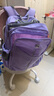 letopo儿童护脊减负书包小学生4-6年级双肩书包 简约时尚轻便耐脏 芋紫色 实拍图