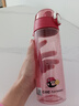 希乐塑料杯子男女学生随手杯tritan户外便携运动水杯儿童直饮杯600ml 实拍图