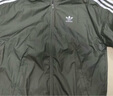 adidas情侣款复古风梭织立领夹克外套男女秋季阿迪达斯官方三叶草 深灰   2XL 实拍图