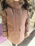 KOLON SPORT可隆羽绒衣防水防风透湿女士中量毛领连帽鹅绒服 实拍图