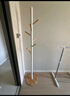 林氏家居实木衣帽架落地卧室北欧简约挂衣服架【拼色】LS176G1-E衣帽架 实拍图