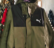 彪马（PUMA）男子修身山系户外机能风运动拉链连帽梭织夹克外套848287 橄榄绿-02 S (170/92A) 实拍图