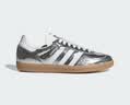 阿迪达斯（adidas）三叶草 女子 SAMBA OG W 休闲鞋 JR0035 金属银 36.5 实拍图