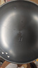 京严炒锅章丘款铁锅无涂层炒菜不粘锅家用精铁锅具燃气电磁炉用已开锅 【通用款】正宗老式铁锅+盖+铲 34cm 百年工艺｜传统铁锅｜健康不沾 实拍图
