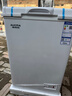 澳柯玛（AUCMA）100升家用减霜小冰柜母乳小型冷柜冷藏柜冷冻柜卧式顶开门冰箱一级能效 BC/BD-100H 国家补贴 实拍图