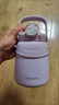 Vanow保温杯女高颜值大容量儿童学生吸管水杯子便携316不锈钢大肚杯壶 实拍图