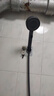 四季沐歌（MICOE）增压淋浴花洒喷头套装 浴室淋浴喷头花洒枪灰手持花洒三件套HS125 实拍图