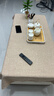 纯色布艺桌布防水防油家用装饰台布餐桌茶几盖布长方形防尘桌面布 【防水竹节麻】卡其 90*140cm 实拍图
