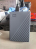 西部数据（WD）5TB 移动硬盘 兼容type-c My Passport随行版2.5英寸 灰 机械硬盘 笔记本电脑外接 大容量加密存储 实拍图