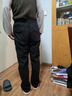 JEEP SPIRIT吉普休闲裤男秋冬季直筒裤子男士潮流百搭商务男裤 黑色加绒 XL 实拍图