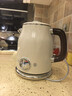 美的（Midea）艺术家电热水壶  烧水壶自动断电保温一体  1.6L大容量电热水壶 316L不锈钢恒温壶 精准控温 63-Q 实拍图