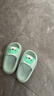 朴西儿童拖鞋室内居家浴室防滑外穿2025男女童夏季新款小熊凉拖鞋 薄荷绿 【萌趣小熊造型】 24 (170mm) 实拍图