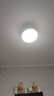美的（Midea）风扇灯餐厅吊扇灯led卧室灯隐形扇叶遥控三防灯具熟睡风包安装 实拍图