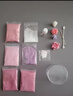 喜香随自制香薰蜡烛DIY材料包创意多肉仙人掌幼儿活动公司团建活动礼物 粉宝石-玫瑰（多肉款） 实拍图