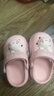 牧童儿童拖鞋夏男宝宝洞洞鞋软底女童卡通洗澡婴幼儿家居鞋萌兔粉150 实拍图