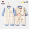 班杰威尔（Banjvall）婴儿衣服春秋季夹棉连体衣宝宝保暖哈衣爬服睡衣66 实拍图