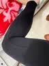 Keep无尺码裸感瑜伽裤女高腰提臀打底裤夏12393凉感款 经典黑 实拍图