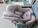 猫头鹰卢娜2 儿童安全座椅0-12岁婴儿车载360度旋转 卢娜2 pink粉 实拍图
