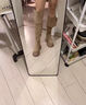达芙妮官方过膝长筒靴女2025秋冬爆款美拉德厚底时装靴两穿翻折靴子女 卡其色【过膝or翻折 可两穿】 37 实拍图
