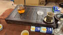 锦格黑檀木茶盘家用功夫茶具储水式茶台大号蓄水抽屉式茶托盘排水托盘 黑檀木悠然中号长61宽37.5高8cm 实拍图