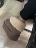 UGG秋季新款女士舒适蝴蝶结厚底可翻折鞋领休闲懒人毛毛鞋1174570 CRBO | 驯鹿色 39 39码及以下建议拍大一码 实拍图